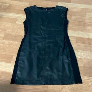 Leather dress